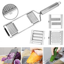 Cortador de Verduras Inoxidable 4 en 1