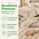 Frazada Premium Piel de Conejo Sintética (PAGÁ 1 LLEVATE 2)