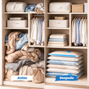 SpaceMax™ – Kit Organizador al Vacío + Bomba Eléctrica